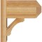 Ekena Millwork Legacy Craftsman Rough Sawn Outlooker, Western Red Cedar, 8"W x 14"D x 14"H OUT08X14X14LEC04RWR - alternate 3